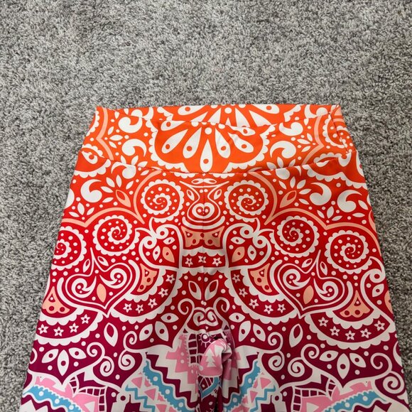 Women's Brand New WOT Colorful Mandela Leggings Size S - Picture 4 of 7